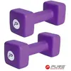 Image de Haltère Pure2Improve neoprene 10Kg Violet TU P2I201460