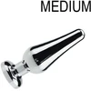 Image de Bijou Anal Strass Diamant - MEDIUM 10 x 3.5 cm