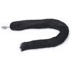 Image de Plug avec queue Fourrure 8.4 x 4 cm Noir