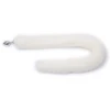 Image de Plug avec queue Fourrure 7 x 3.4 cm Blanc