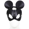 Image de Masque avec Visage Souris Noir