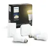Image de HUE WHITE AMBIANCE E27 KIT DE DEMARRAGE - 3 AMPOULES HUE WHITE AMBIANCE E27 + PONT DE CONNEXION HUE + TELECOMMANDE VARIATEUR HUE