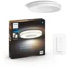 Image de Philips White Ambiance BEING Plafonnier 32W - Blanc (télécommande incluse), compatible Bluetooth