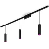 Image de Philips Hue Perifo Kit Plafonnier avec 3 x suspension cylindrique - Noir, compatible Bluetooth, fonctionne avec Alexa, Google Assistant et Apple Homekit en occasion ou reconditionné
