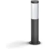 Image de Borne extérieure Utrecht - Métal - LED - 1x20W - Gris - Contemporain - Design