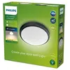 Image de Plafonnier DORIS - 6W - 2700 Kelvin - IP54 - Noir
