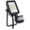Image de Projecteur LED extérieur noir Philips avec détecteur 3000K 1100lm
