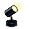 Image de Lampe Murale LED Dimmable CCT Sélectionnable Smart WiFi+Bluetooth 4.9W Un Spot WiZ Imageo Noir