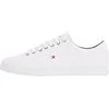 Image de Tommy Hilfiger Essential Leather Sneaker, Sneakers Basses Homme, Blanc (White 100) - Taille 41 EU en occasion ou reconditionné