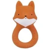 Image de Anneau de dentition A Little Lovely Company Renard Orange 6,3x10x4 cm 133-000-012