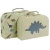 Image de Valise dinosaures EFK France (x2) Vert TU 133-025-008