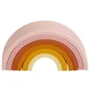 Image de Jeux de construction A Little Lovely Company Arc En Ciel Rose 14,x6,8x4 cm 133-000-018