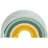 Image de Jeux de construction A Little Lovely Company Arc En Ciel Vert 14,x6,8x4 cm 133-000-019