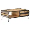 Image de Table basse 100x50x35 cm Bois de manguier massif