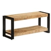Image de Meuble TV 90x30x40 cm Bois de manguier massif