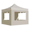 Image de Partytent inklapbaar met wanden 3x3 m aluminium cràme45486