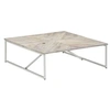 Image de Table basse 110x110x36 cm Bois de manguier solide