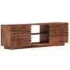 Image de Meuble TV 120x30x40 cm Bois de Sesham solide
