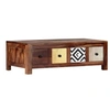 Image de Table basse 90x50x30 cm Bois massif