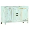 Image de Buffet Bleu clair 110x35x70 cm Bois de manguier massif