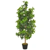 Image de Kunstplant met pot laurierboom 120 cm groen280179