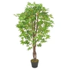 Image de Plante artificielle d érable avec pot Vert 120 cm