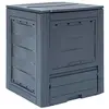 Image de Bac à compost de jardin Gris 60x60x73 cm 260 L