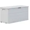 Image de Boîte de rangement de jardin 280 L Gris clair