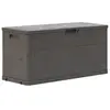 Image de Boîte de rangement de jardin 280 L Marron