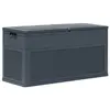 Image de Boîte de rangement de jardin 320 L Anthracite