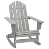 Image de Chaise exterieur non pliable H. 92 cm en bois gris