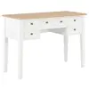 Image de Bureau Blanc 109,5 x 45 x 77,5 cm Bois