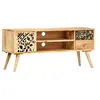 Image de Meuble TV 100x30x45 cm bois massif de manguier247999