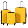 Image de Valise rigide 3 pcs Jaune ABS 91890