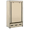Image de Garde robe Crème 87 x 49 x 159 cm Tissu