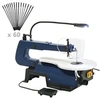 Image de Scie à chantourner électrique avec pédale et lampe LED 125 W