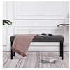 Image de Bankje 106 cm kunstleer grijs281309