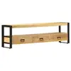 Image de Meuble TV 150x30x45 cm Bois solide de manguier