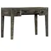 Image de Bureau Noir 110 x 50 x 75 cm Bois de manguier massif