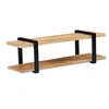Image de Meuble TV 130 x 40 x 40 cm Bois de manguier massif