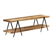 Image de Meuble TV 160x40x50 cm Bois solide de manguier