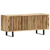 Image de Meuble TV 90x30x40 cm Bois de manguier massif