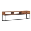 Image de Meuble TV 160x30x45 cm Bois de Sesham massif