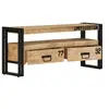 Image de Meuble TV 100 x 30 x 45 cm Bois massif de manguier