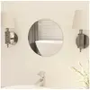 Image de Miroir Rond sans Cadre Miroir Mural Miroir de Salon Miroir Chambre à Coucher Miroir de Salle de Bain Intérieur Maison 283653