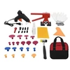 Image de Kit de Débosselage sans Peinture Outil de Réparation Carrosserie Extracteur de Bosse Pistolet à Colle Voiture Véhicule Garage 45 pcs