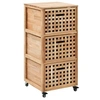 Image de Armoire de salle de bains 41x41x91 cm Bois de noyer massif247601