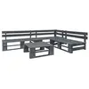 Image de Ensembles de bancs. canapes et tables de jardin bois 4 personnes 4 pieces