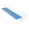 Image de Matelas mousse 80x200 cm accueil ferme soutien mi-ferme epaisseur 18 cm 5 zones housse de matelas