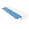 Image de Matelas mousse 120x200 cm accueil ferme soutien mi-ferme epaisseur 18 cm 5 zones housse de matelas protege-matelas